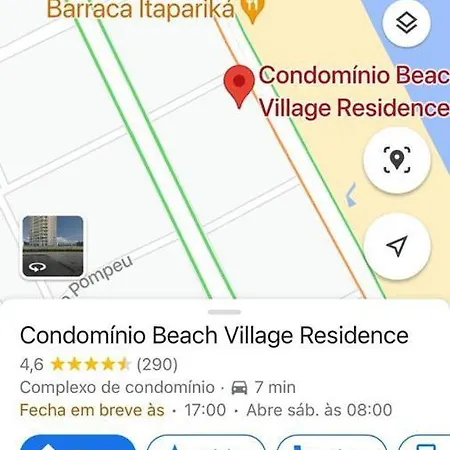 Beira Da Praia Do Futuro! Novo! Apartamento